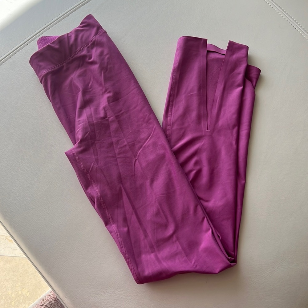 Sincerely Jules Bandier pink flare legging - small